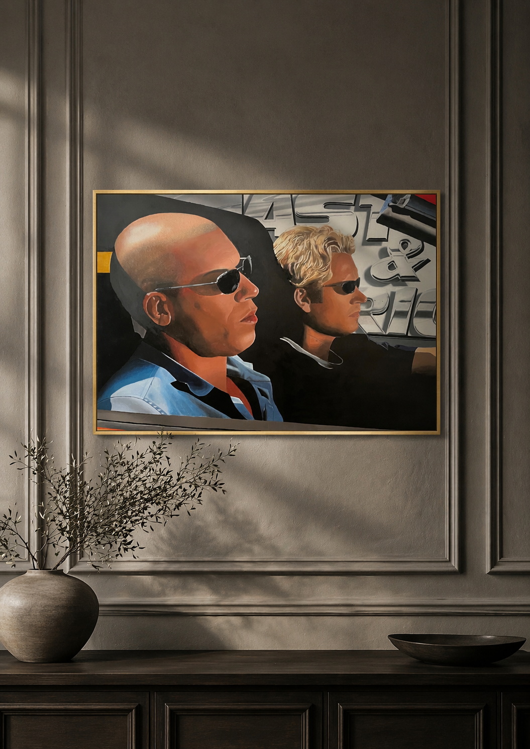 "The Fast and The Furious" poster