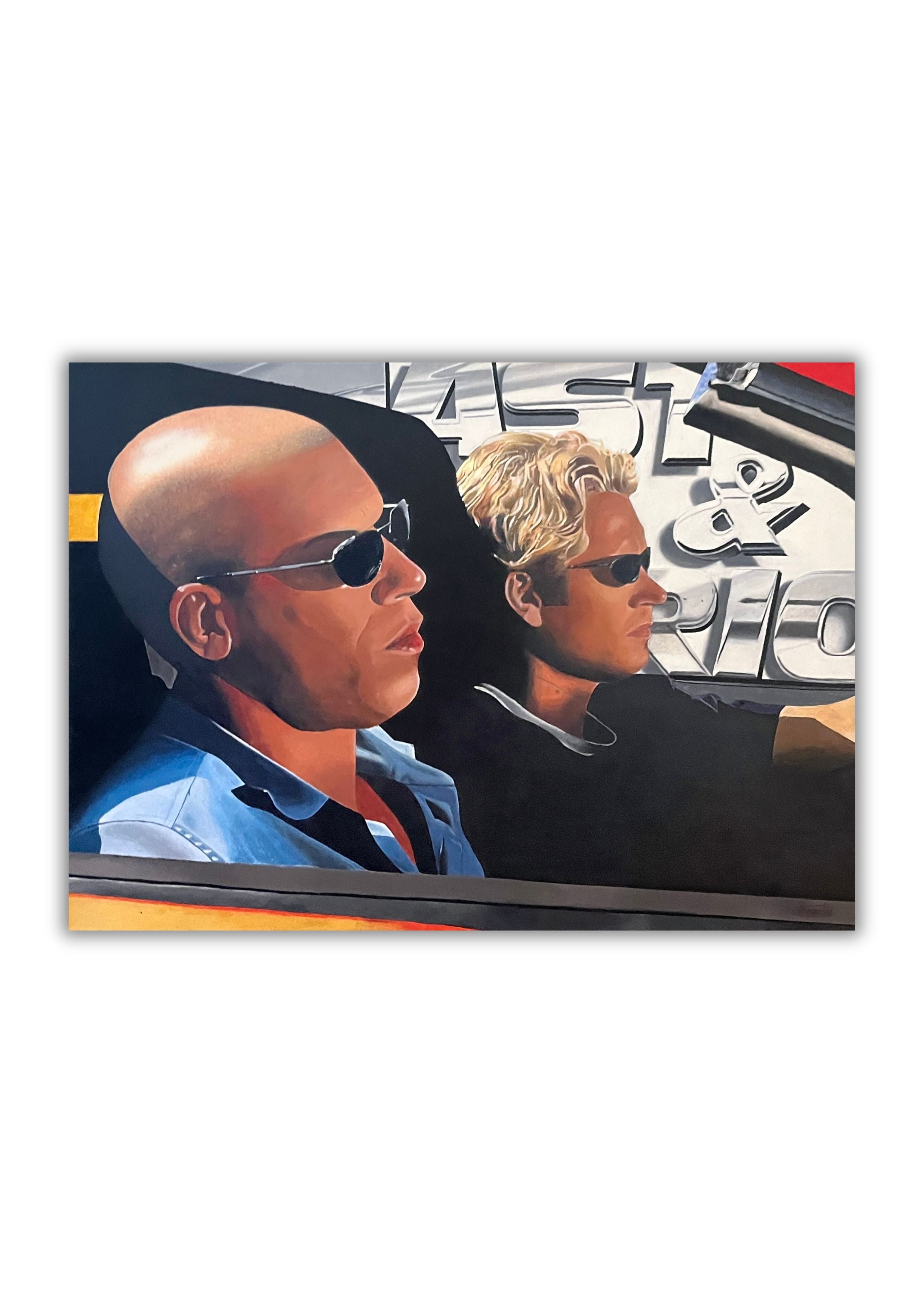 "The Fast and The Furious" poster